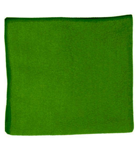 Green microfiber cleaning cloth — Dhanya Hospitals, Rajapalayam