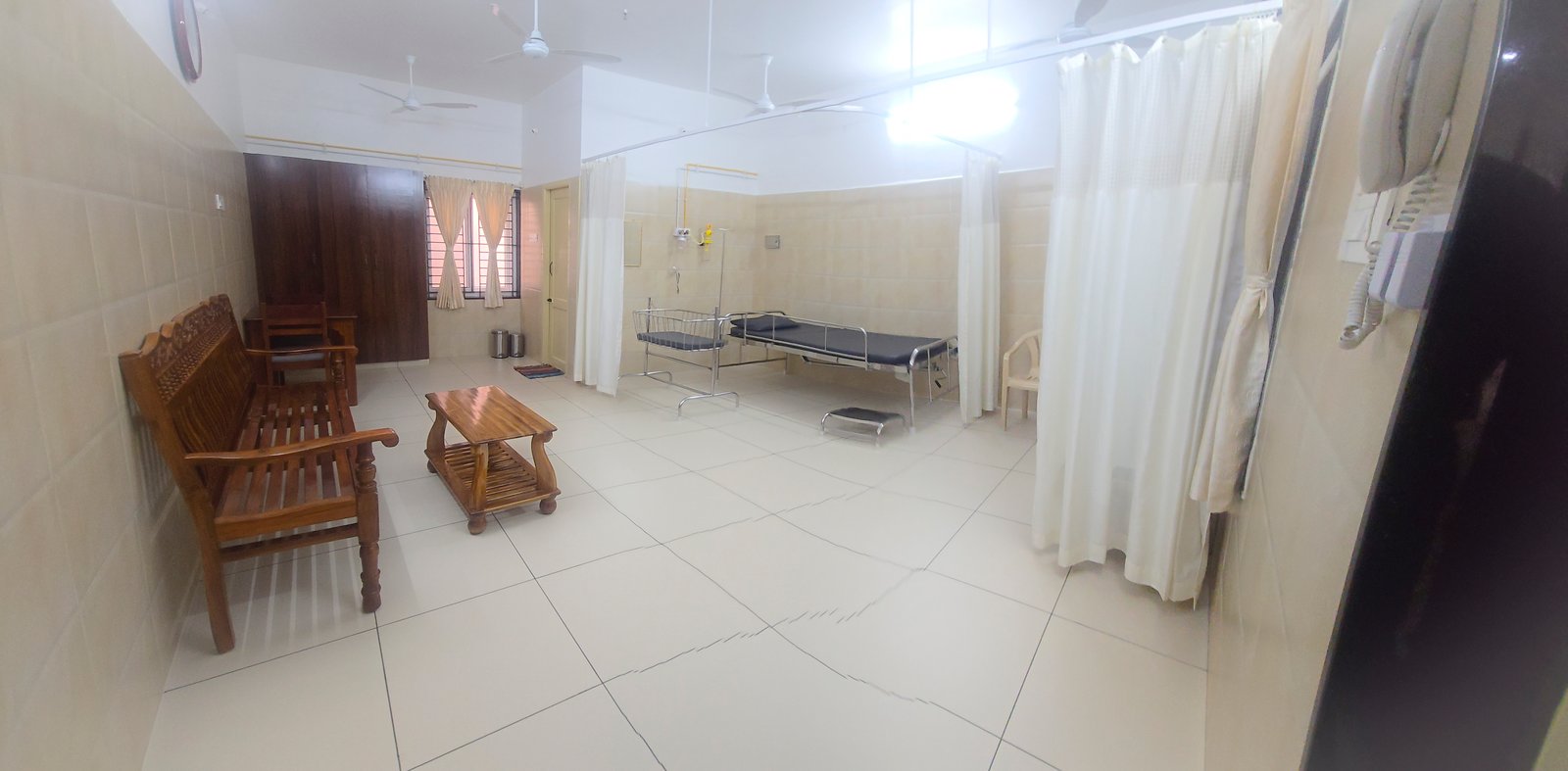 IP ward at Dhanya Hospitals