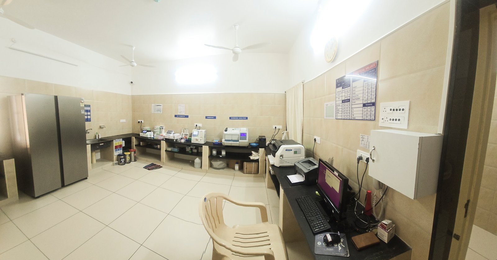 Advanced procedure equipment at Dhanya Hospitals