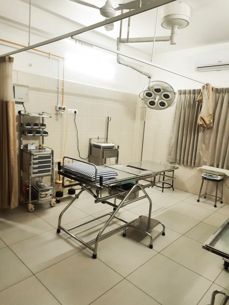 Operation theatre at Dhanya Hospitals