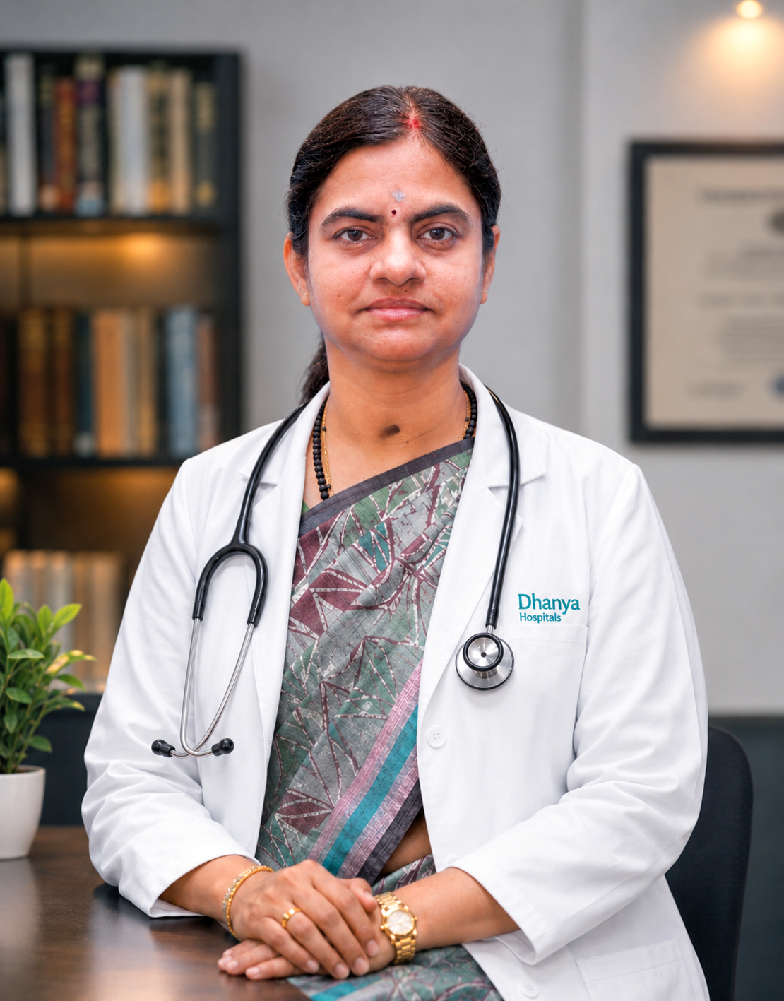 Dr. A.K. Lakshmi Niveditha —” Obstetrics & Gynaecology, Dhanya Hospitals